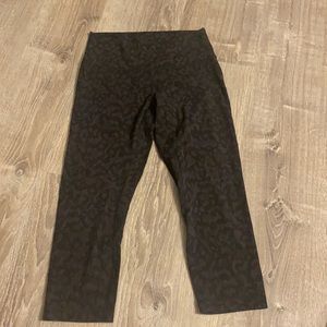 Black Cropped Leggings